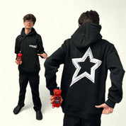 Freedom Wash Chrome Star Hoodie